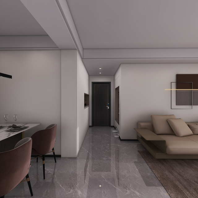 ハイエンドモダンデザインのインテリアドア