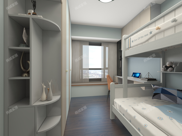 子供のための穏やかな白いオアシス魅力的な装飾