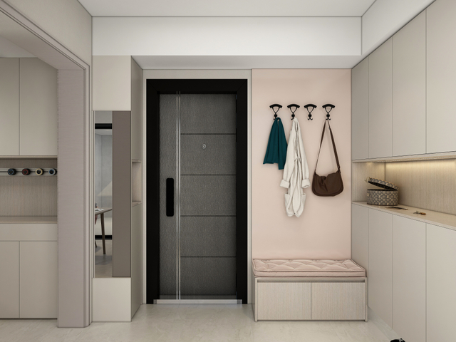 スプライシングデザインハイパスインテリアドア